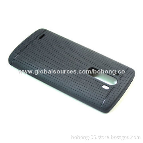 Solid Color Dot Grain TPU Cases for LG G3, Different Colors Available